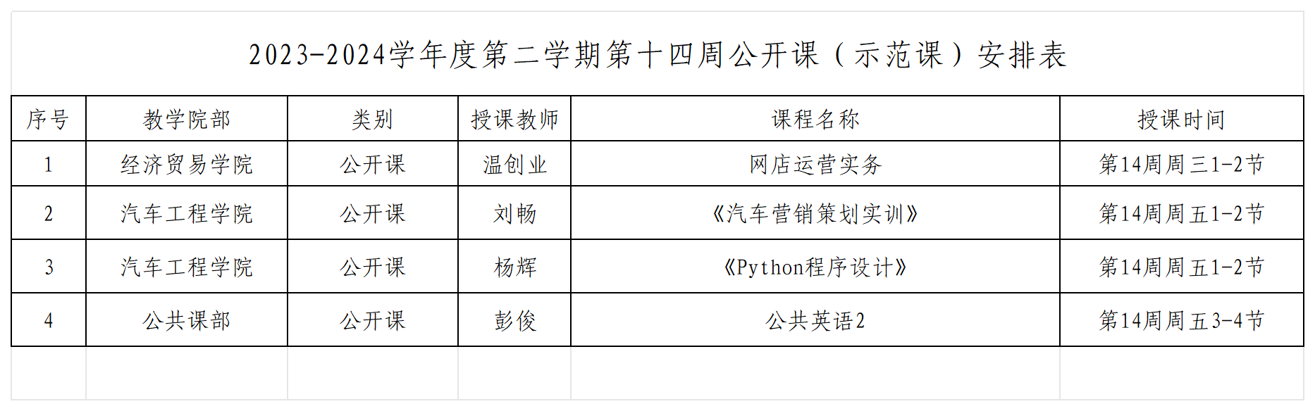 2023-2024學(xué)年度第二學(xué)期第十四周公開課（示范課）安排表_Sheet1.png